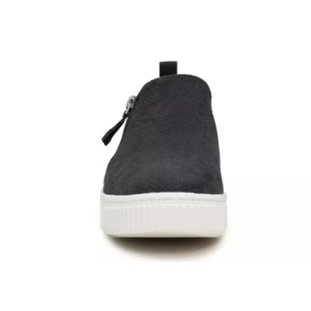 SOUL Naturalizer Women's Black Wide Turner Slip-On Sneaker Size 8.5M‎